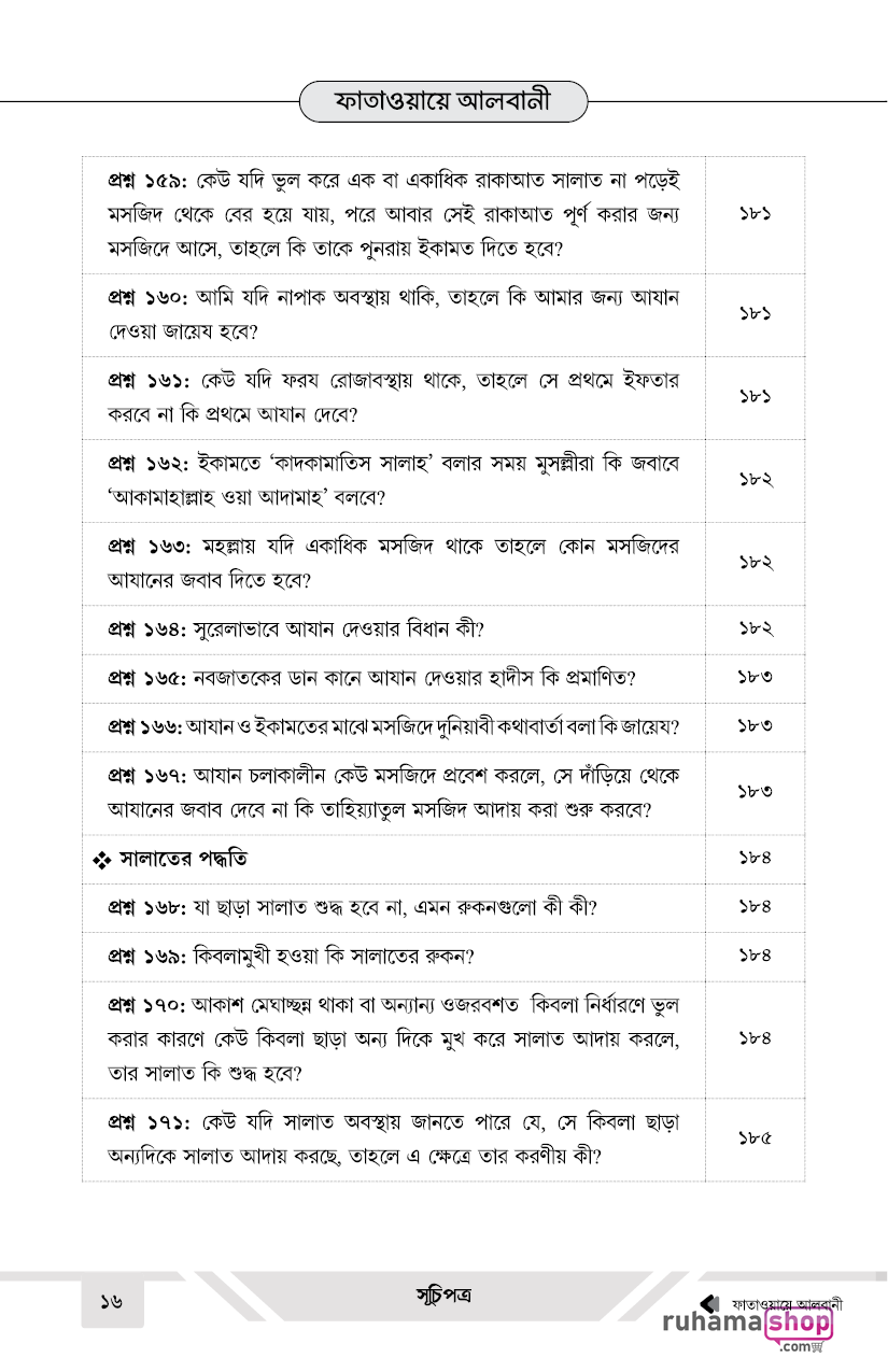 ফাতাওয়ায়ে আলবানী - Image 16