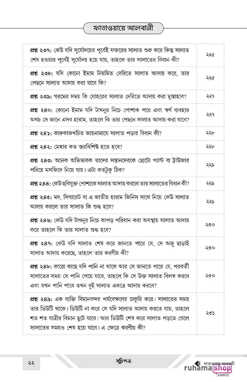 ফাতাওয়ায়ে আলবানী - Image 22