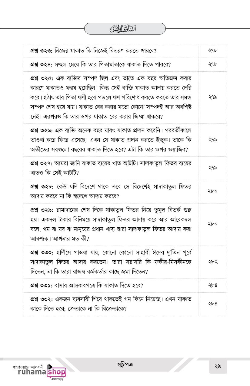 ফাতাওয়ায়ে আলবানী - Image 29