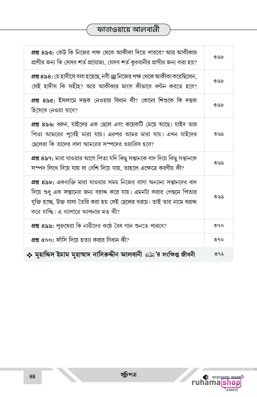 ফাতাওয়ায়ে আলবানী - Image 44
